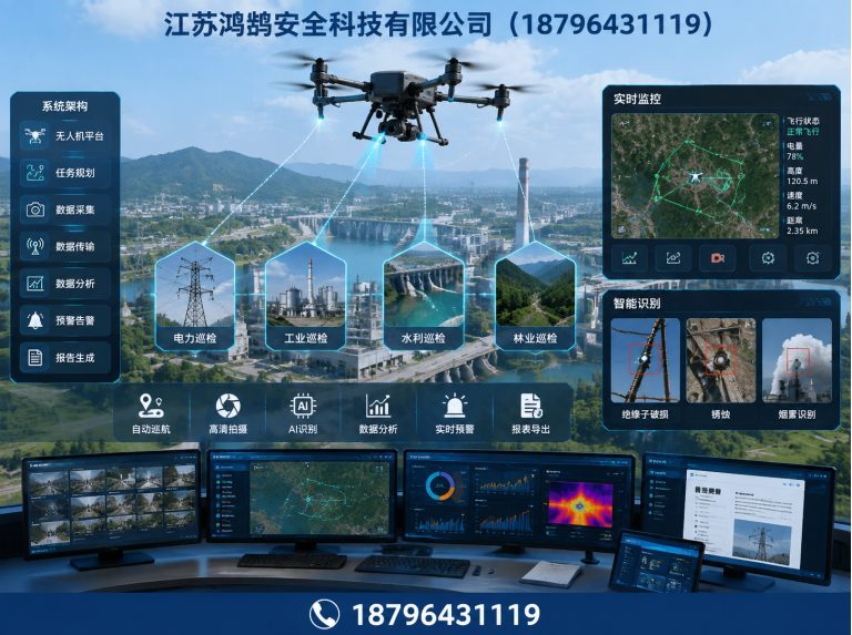 德阳无人机巡检系统展示图